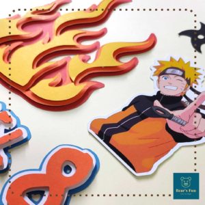 Topo de bolo - Naruto  Bolo naruto, Festa naruto decoração, Festa